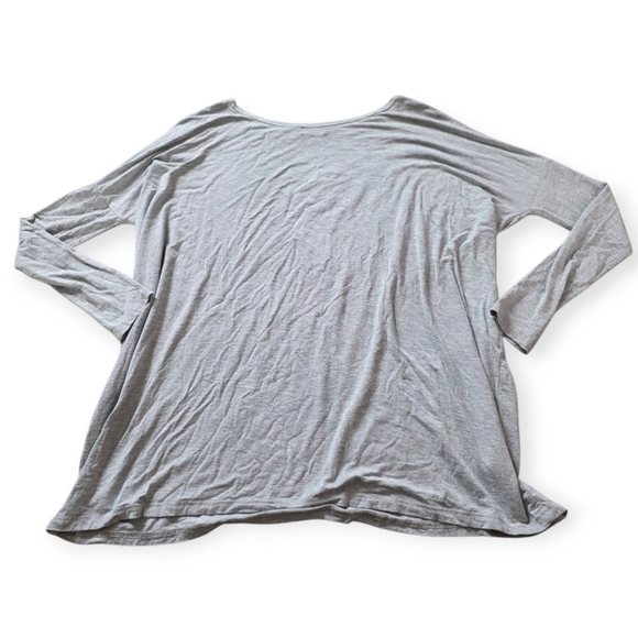 Piko 1988 Women's Long Sleeve Tunic, Gray, Size Medium - Picture 3 of 5